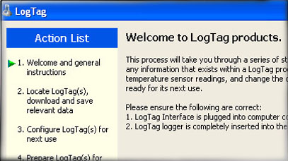 Программа для термоиндикатора LogTag2
